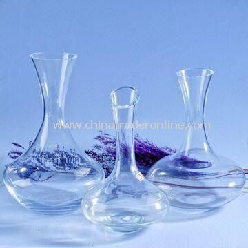 Glass Decanter, Can be Used as Water Cooler, Available in Three Sizes