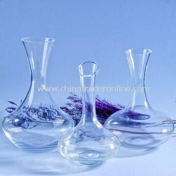 Glass Decanter, Can be Used as Water Cooler, Available in Three Sizes from China