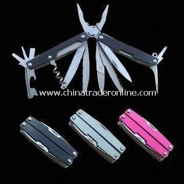 Multifunction Tool with Wine Corkscrew, Scissors, Can Opener and File from China