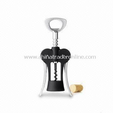 Wine Tool Kit, Made of Zinc Alloy, with Plastic and Champagne Sealer from China