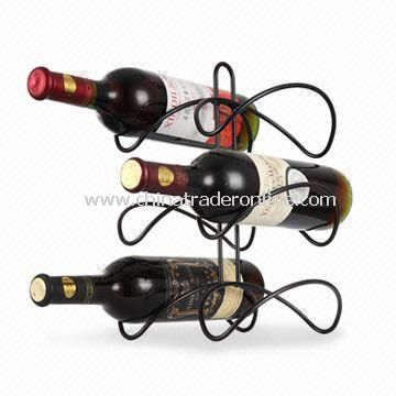 6-bottle Wine Rack, Measuring 8.875 x 7.875 x 12 Inches from China