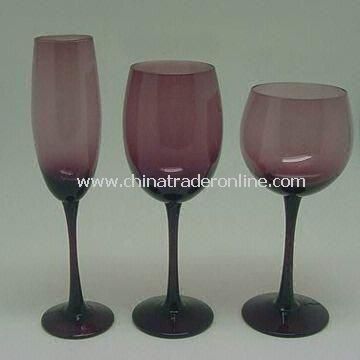 Purple Wine Glass, Ideal for Tableware