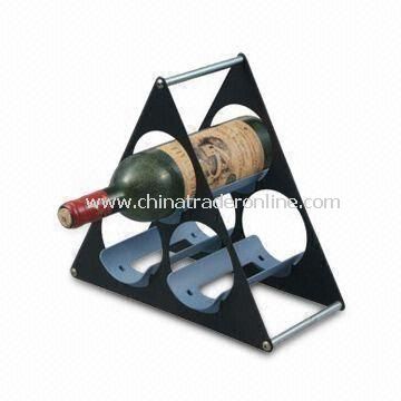 Wine Rack, Customized Designs are Welcome, Made of Stainless Steel