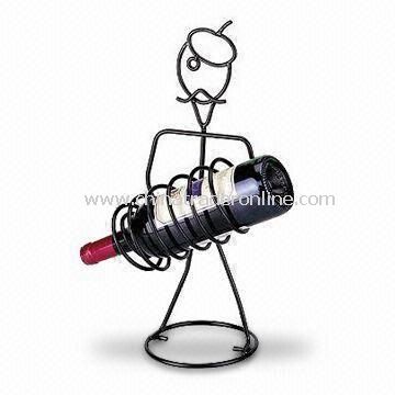 Wine Rack, Made of Steel, Attracitve and Durable, Measures 32.2 x 14.8 x 17.5cm