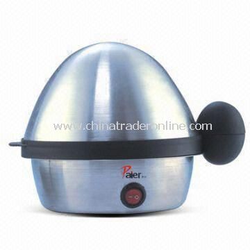 Egg Boiler with 350W Power and Stainless Steel Heating Plate