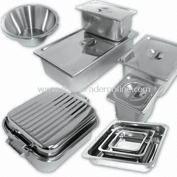 Variety of Stainless Steel Products For Catering