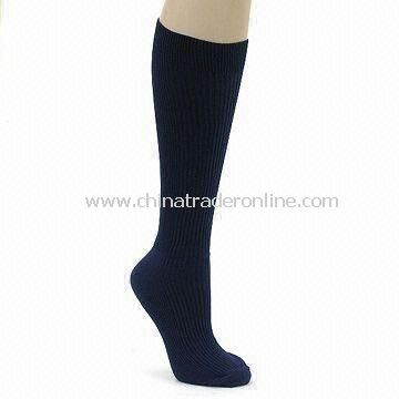 Compression Socks, Made of 65% Nylon and 35% Lycra