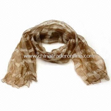 Fashionable/Charm/Scarf/Shawl for Ladies, Made of Polyester, Customized Orders are Accepted from China