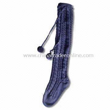 Knitted Sock, Available in Various Colors, Eco-friendly from China