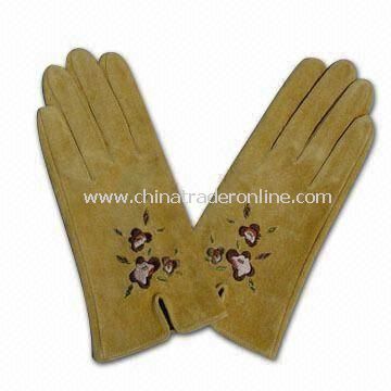 Womens and Mens Goat Leather Gloves, Different Specifications are Available