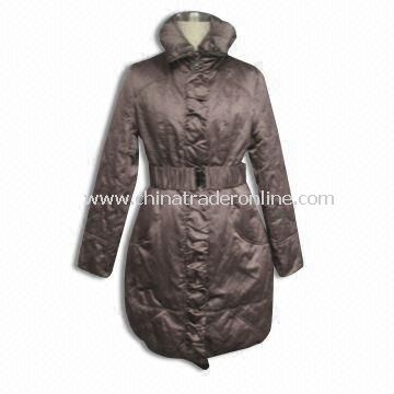 Womens Padded Coat, Made of 100% Polyester