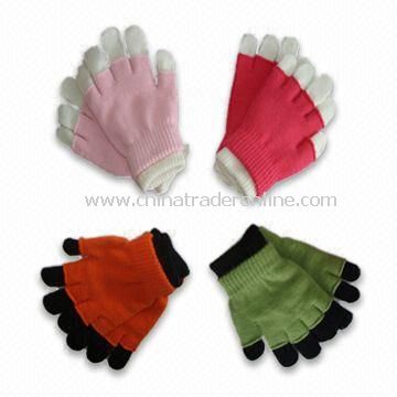 2-in-1 Magic Gloves, Made of 95% Acrylic and 5% Elastane