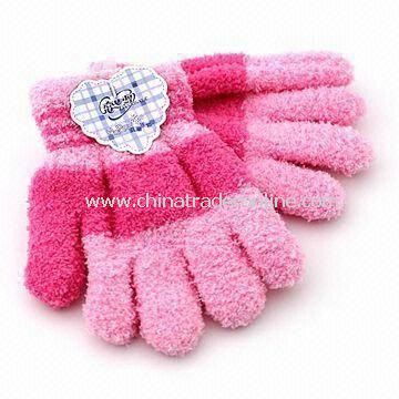 Childrens Gloves, Made of 100% Cotton, Available in Customized Design from China