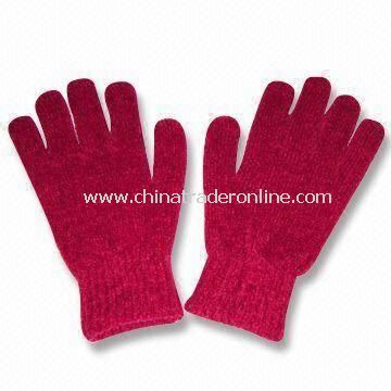 Magic Gloves, Made of Chenille, Customized Colors and Designs are Accepted from China