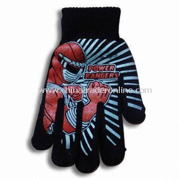 Magic Gloves, Printed Design, Customized Logos or Designs are Accepted from China