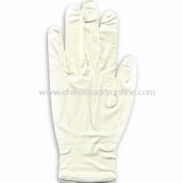 Medical Latex Gloves with 230 to 240mm Length, Available in Various Sizes