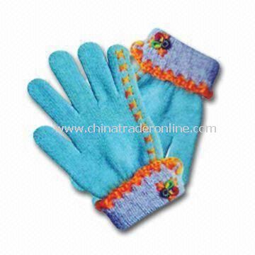 Winter Gloves, Made of 100% Cotton, Available in Customized Design