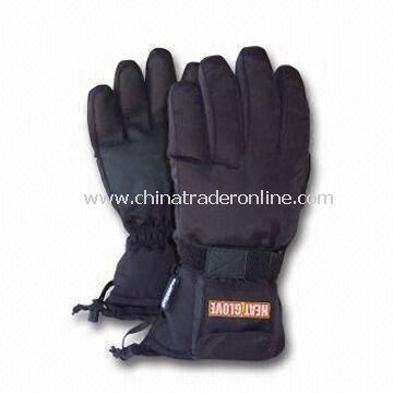 Winter Gloves, Made of 100% Cotton, Eco-friendly, Customized Designs are Accepted from China