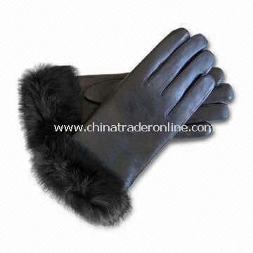 Winter Gloves, Made of 100% Wool and Cotton, Customized Designs are Accepted from China