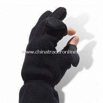 Winter Gloves, Made of 100% Wool and Cotton, Customized Designs are Accepted from China