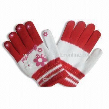 Womens Winter Gloves, Eco-friendly and Customized Colors are Accepted