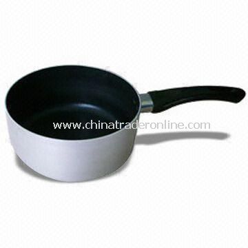 Aluminum Milk Boiler, Non-Stick Coating, Corrosion Resistant, 18 to 32cm Diameter from China