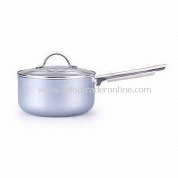 Aluminum Nonstick Saucepan with 20cm Diameter and 10cm Height