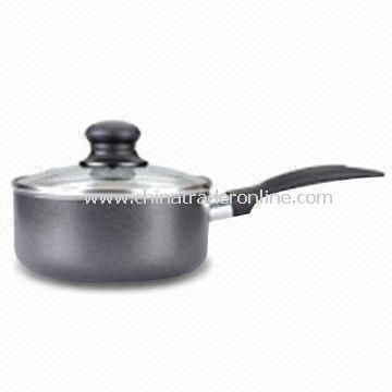 Aluminum Saucepan with 10cm Height and 20cm Diameter from China