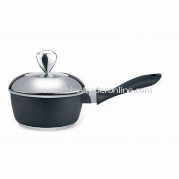 Sauce Pan, Made of Aluminum Alloy, Provides Extremely High Rigidity