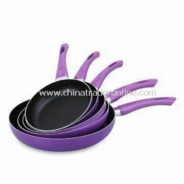 Saute Pans with Non-stick Interior, Available in Different Sizes