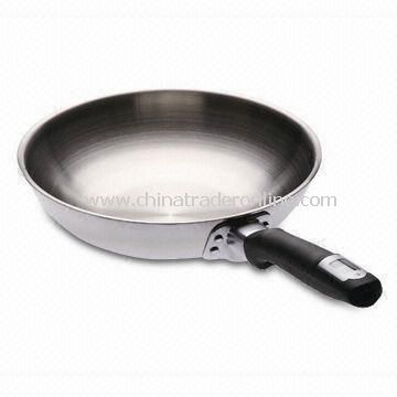 Temperature Controllable Saute Pan with 1,050 Pure Aluminum from China