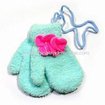 Childrens Gloves, Made of 100% Cotton, Available in Customized Design