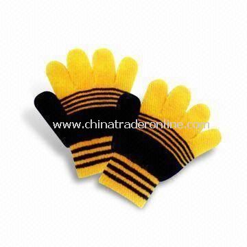 Childrens Gloves, Made of 100% Cotton, Customized Designs are Accepted