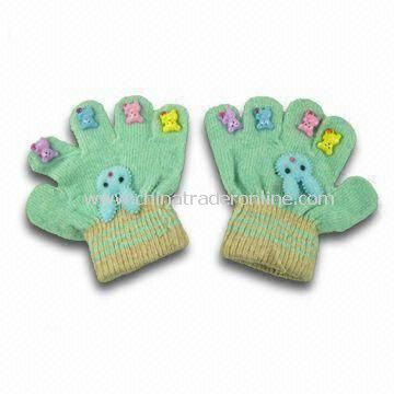 Childrens Gloves, Made of 100% Cotton, Eco-friendly from China