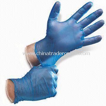 Disposable PVC Gloves, Powder-free, Available in Size of S, M, L and XL