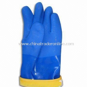 PVC Gloves with Oil- and Acid-resistant from China