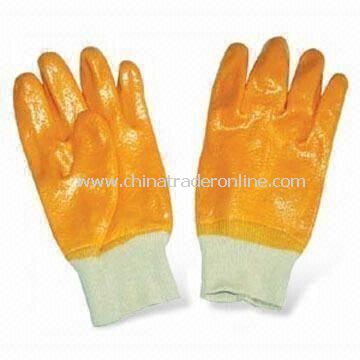 PVC Industrial Gloves, Customized Colors, Material and Sizes are Accepted