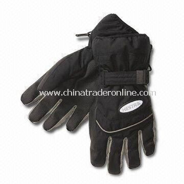 Fashionable Winter Gloves, Customized Embroideries are Welcome from China