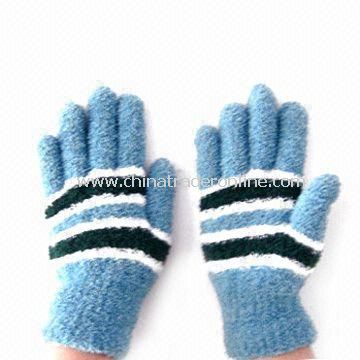 Fashionable Winter Micro Fiber Knitted Magic Gloves, Suitable for Ladies, Made of Polyester/Spandex