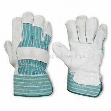 Welding Gloves, Made of Cowhide Leather, Comes in Various Colors from China