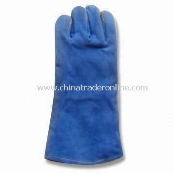 Welding Gloves with Lining Full Welt Seam, Made of Cowhide, OEM Orders are Welcome