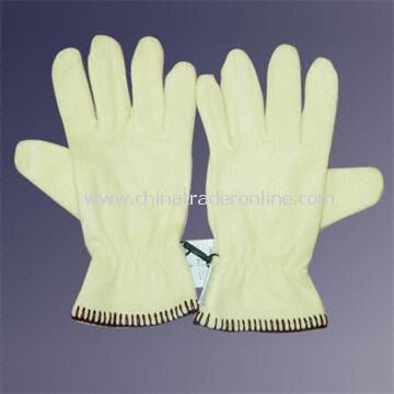 Fleece Gloves Made of 100% Polyester from China