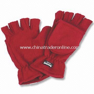 Gloves in Customized Designs, Made of Fleece