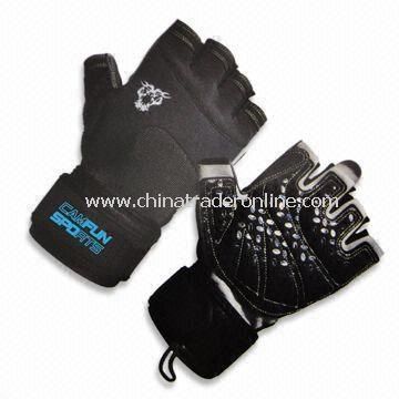 Sports Gloves, Made of Neoprene Material, Suitable for Weightlifting from China