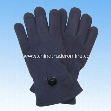 Womens Fleece Gloves with Thinsulate Lining from China