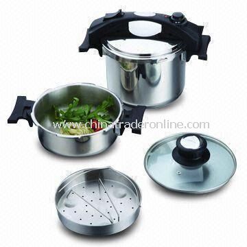 7 Pieces Pressure Cooker Set, Made of Stainless Steel from China