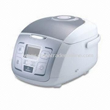 950W Computer Rice Cooker with 2.0mm Thickness, Anti-spillover Steaming Valve