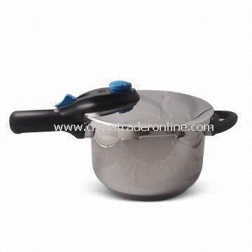 Durable Pressure Cooker with 5L Capacity and 22cm Diameter, Made of SUS304 or 18/8 Stainless Steel from China