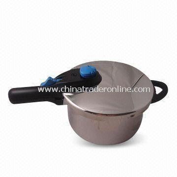 Explosion-proof Pressure Cooker in 5L Capacity, Made of SUS304 Stainless Steel from China