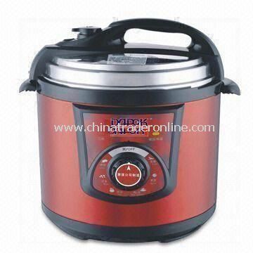 Pressure Rice Cooker with Non-stick Aluminum Inner Pot, Made of Stainless Steel from China